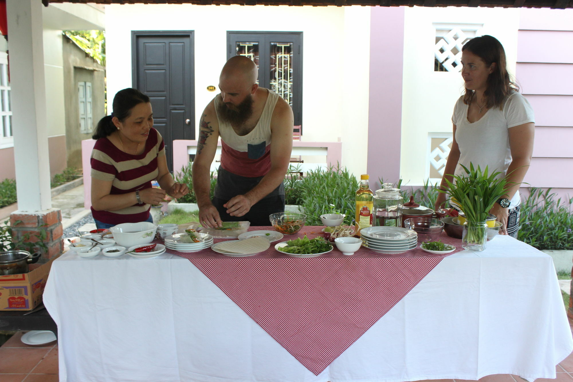Do River Homestay Hoi An Eksteriør billede